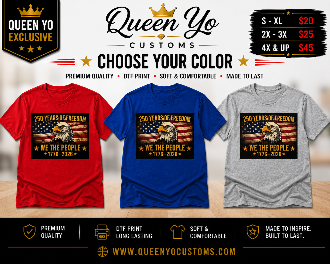Celebrate America 250 yrs