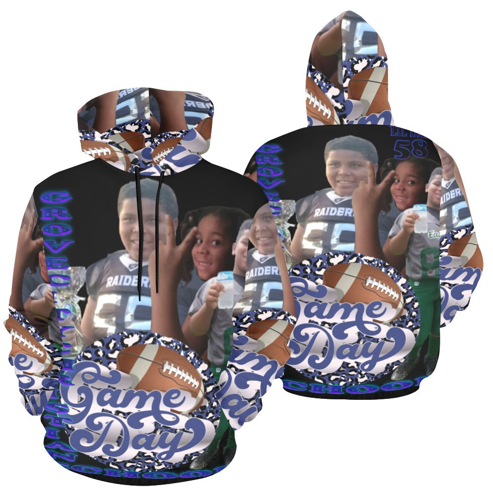 Lil Dad Custom All Over Print Hoodie for Men (USA Size)