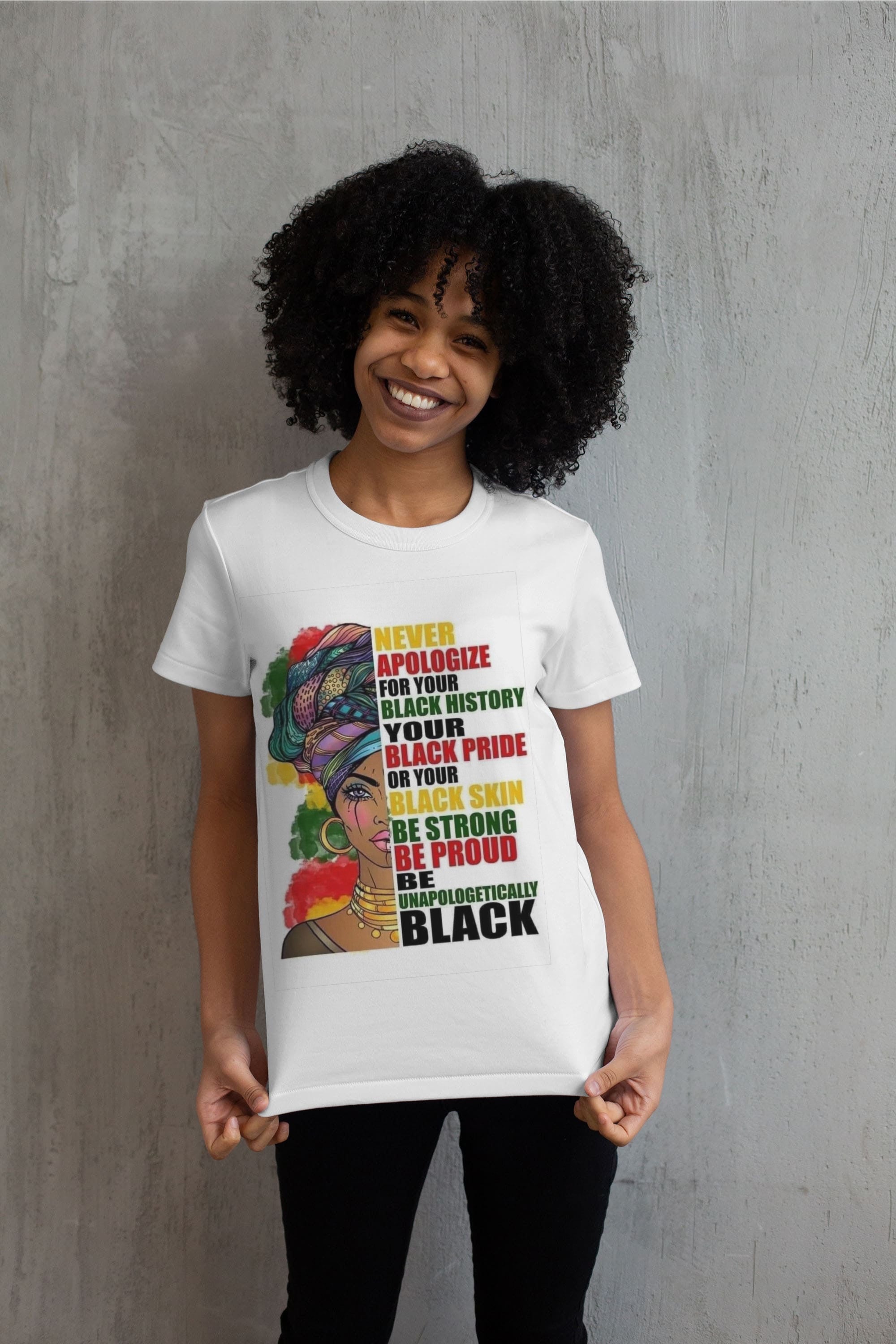 Never apologize for being Black